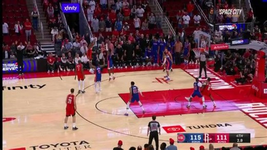 Detroit Pistons vs. Houston Rockets: Game Highlights