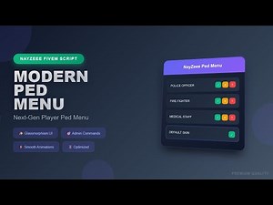 NayZeee Ped Menu – Every Player Gets Their OWN Ped List! | FiveM Script