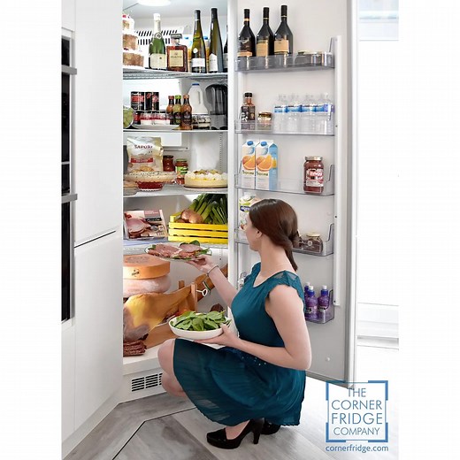 Corner Fridge - Full Height, Integrated, Stand Alone