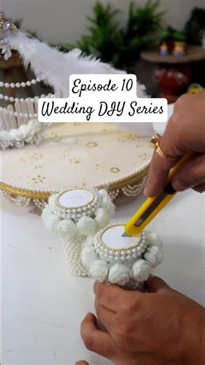 Episode 10 of Wedding DIY Series | Ring Platter | Shadi DIY