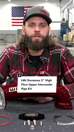 Upgrade Your LML Duramax with a High Flow Upper Intercooler Pipe Kit