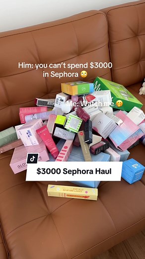 $3000 Sephora Unboxing: Luxe Beauty Haul and Skincare Routine
