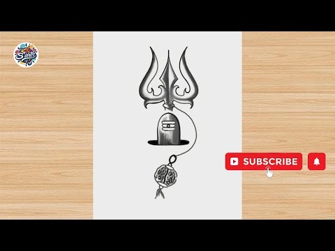 Beautiful Shivling Sketch - Step by Step | Easy Drawing | Shivling Pencil Drawing for Beginners