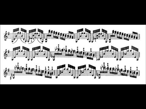Niccolò Paganini - Caprice for Solo Violin, Op. 1 No. 1 (Sheet Music)