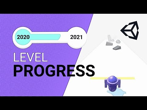 Level progress bar in Unity