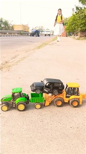😱 mini Remote Control JCB VS John Deere Tractor unboxing testing Review 😱|| #jcb