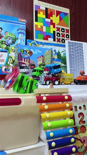 Wowwww | Tayo little bus,cars,truck,police car #939 #robocarpoli #tayo #toys #pawpatrol #cars funny