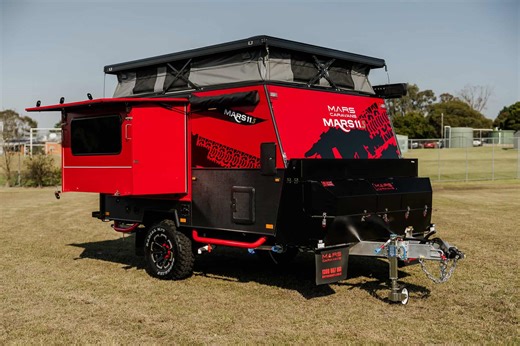 Compact Mars 11S Slideout Camper Is Untouchable for Most of the World, You'll Want One