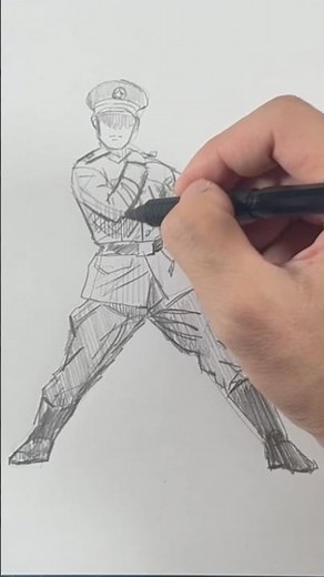 トレンドChinese Military Danceの描き方！ #chinesemilitary