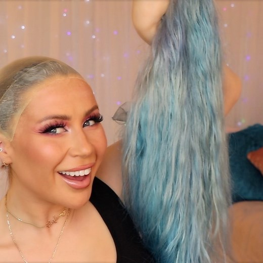 CC CLARKE on Instagram: "How I dye and apply my amazon wigs!💙 . Happy Monday !! Full video now on my YouTube - CC Clarke Beauty😘 Such an easy method no glue just gel and the water colour means I just dip and DYE🤯😍 I bought this human hair wig from amazon exact wig linked in my story and YouTube ! Hair dye is @arcticfoxhaircolor ‘Poseidon’ I use @got2b ‘freeze hold’ hair spray and ‘spiking gel’ to secure it #ccclarkebeauty #wigtutorial"