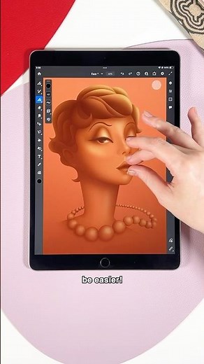 How to draw a simple face- beginner tutorial! #digitalart #art #illustration