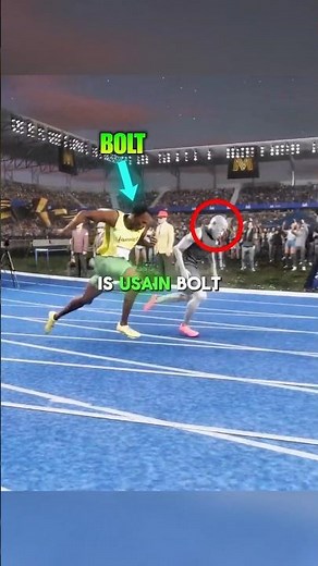Usain Bolt VS the perfect sprinter😳