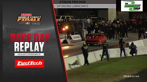 Ken Quartuccio rips off a 3.67-second pass in Xtreme Pro Mod qualifying. Check out all the action from the NMCA World Street Finals thanks to our Race Day Replay sponsor FuelTech USA. | FloDragRacing