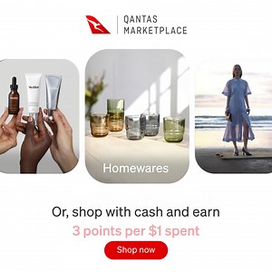 At Qantas Marketplace, use your points to shop over 1,200 brands and get the latest in tech, appliances, fashion and more. Or, shop with cash and earn 3 points for every $1 spent. T&Cs apply. | Qantas Points
