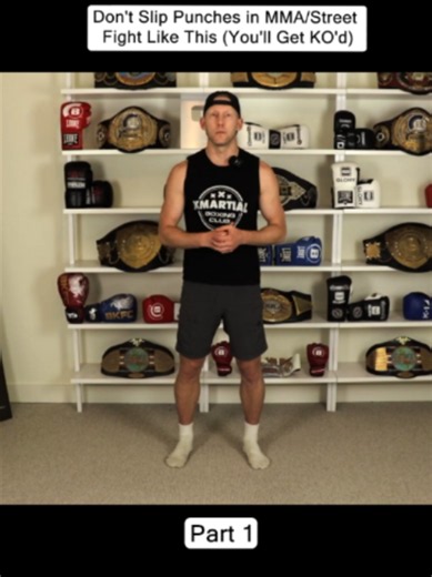 Don't Slip Punches in MMA and Street Fights