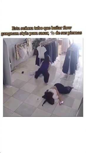 y así fue como le entró ganas de bailar gangnam style