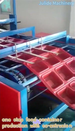 Factory inside: how to produce bio-degradable food storage one-step with co-extruders