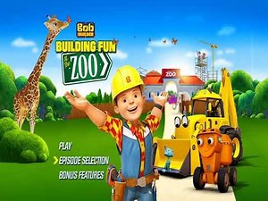 Bob the Builder: Building Fun at the Zoo - DVD Menu Walkthrough