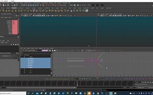 【Maya】Graph Editor copy paste key/曲线图编辑器复制粘贴关键帧