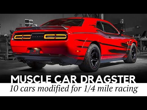 10 Best Muscle Cars Built for Drag Racing and Smashing Quarter Mile Records