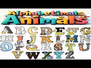 Alphabetimals A-Z /Animals with Alphabetimals /Learn Alphabets ABC Animals For Kids