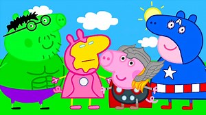 573K views · 5K reactions | Amigos en este vide juego nos la pasaremos de lo mejor disfrazando a Peppa Pig y su Familia en Super Heroes. | Kevin Fab | Facebook
