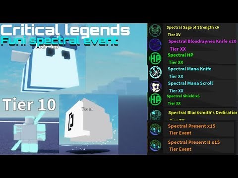 Critical legends: spectral event