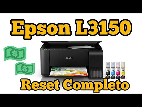 Reset - Epson L3150 - L3100 - L3101 - L3110 (Economize 300 Reais)