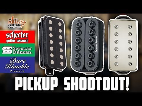 Pickup Shootout - Schecter, Seymour Duncan & Bare Knuckle