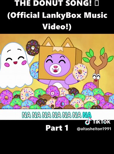 The Donut Song by LankyBox | Official Music Video