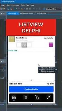 Listview Delphi - onItemClick e onItemClickEx