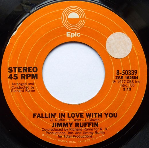 Jimmy Ruffin - Fallin' In Love With You