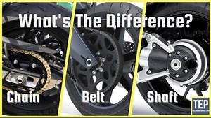 Chain Drive vs Belt Drive vs Shaft Drive in Motorcycles | Which is Better? | Nexth City