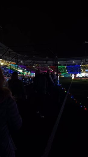 ✨ STEP INTO THE LIGHTS ✨ This is your sneak peek inside the Legendary Festival of Lights 🎄 Nearly 2 MILLION lights, walk-through tunnels, and nonstop holiday magic. 👉 Come see it tonight 📍 Legends Field ⏰ Gates open at 5 PM 🚗 Free parking | Lexington Legends