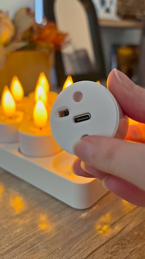 Transform your Christmas decor and beyond with our rechargeable, remote-control tea lights. Enjoy the warm, flickering glow of real candles without the fire hazard, mess, or wasted batteries. Perfect for creating a magical and safe ambiance. | Ancircular-NC | Facebook