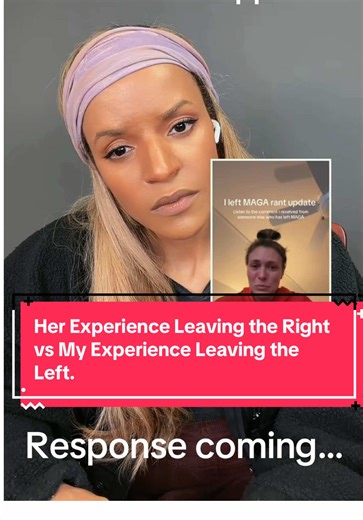 I watched this woman explain why she left the Right. What surprised me wasn’t her story. It was how the Left reacted to her. Because my experience was the opposite. When I left the Left, I expected the Right to treat me badly. Instead, they gave me space to ask questions and process. Two people leaving opposite sides. Two very different reactions. #GrowAndTell #WalkAway #PoliticalJourney #CriticalThinking #MAGA @carter brown I’m deconstructing too, but in the opposite direction. I’m still techni