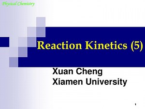 Reaction Kinetics (5) - SlideServe
