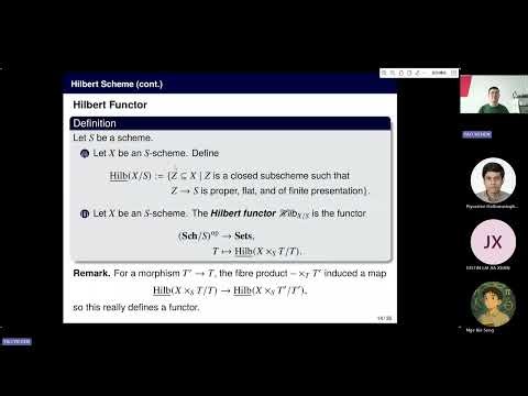 Hilbert Schemes | Yao Yichen 2025.01.02
