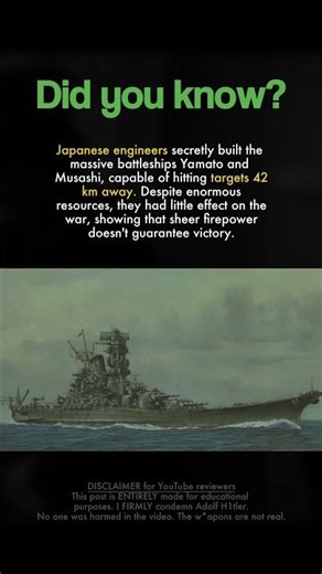 ⚔️ Yamato and Musashi - Japan's Giant Battleships 💥🚢