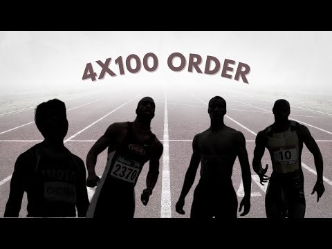 How to ORDER a 4x100 Relay Squad