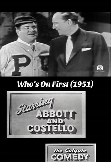 Who’s on First? Abbott & Costello Classic Baseball Joke