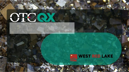 We are thrilled to welcome West Red Lake Gold Mines Ltd. (TSX-V: WRLG; OTCQX: WRLGF), a mineral exploration and development company, to our #OTCQX Best Market today. Congratulations to the West Red Lake Gold Mines Ltd. team! Visit the company's profile on our website to learn more: https://bit.ly/48KZb7Y | OTC Markets Group