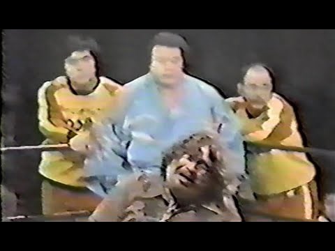 国際プロレス '77.11.17 ラッシャー木村VSブルドーザー・ビッグ・ベン