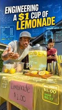The Science Behind a $1 Lemonade | Engineering Explained ⚡🍋