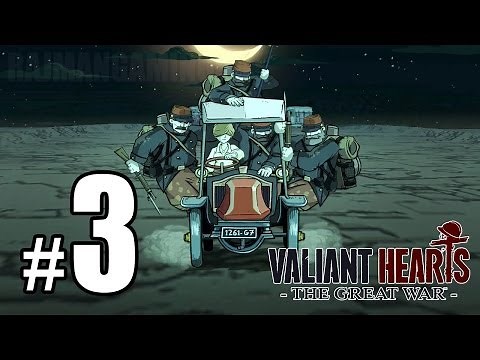 Valiant Hearts: The Great War Walkthrough PART 3 (PS4) [1080p] Lets Play Gameplay @ ᴴᴰ ✔