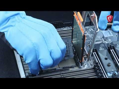 MSI® HOW-TO install AMD Ryzen Threadripper CPU (SocketTR4)