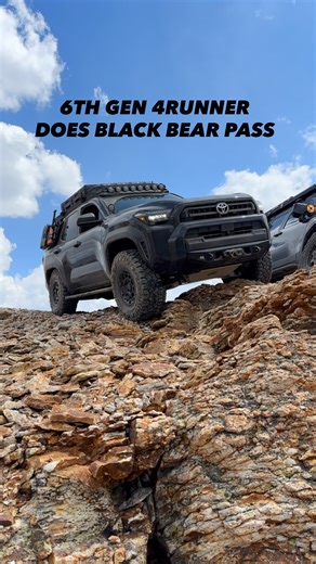 6th Gen 4Runner does Black Bear Pass in Colorado. Here’s just one of the first sections. | 4Runner Lifestyle
