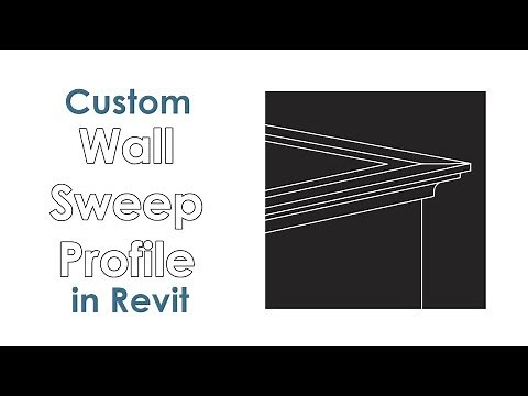 Custom wall sweep profile in Revit