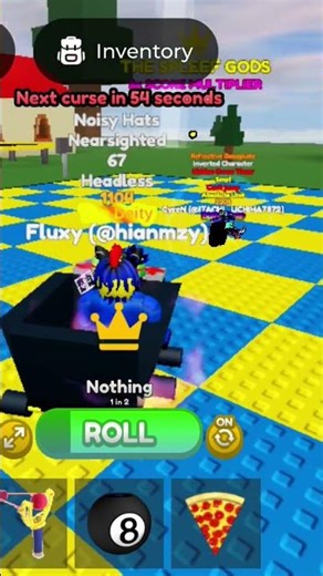 yeah I got 5x score in curse randomizer #roblox