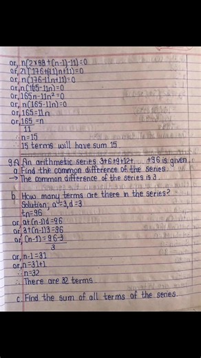 5.4K views · 60 reactions | Class 10 || Math || Solutions of Sequence & Series #class10math #mathematics #class10 #SEEEXAM RS Virtual Classes | RS Virtual Classes | Facebook